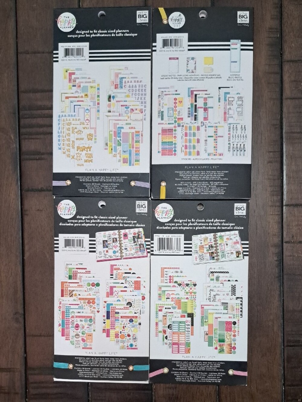 4 Happy Planner Sticker Books - Picture 2 of 3